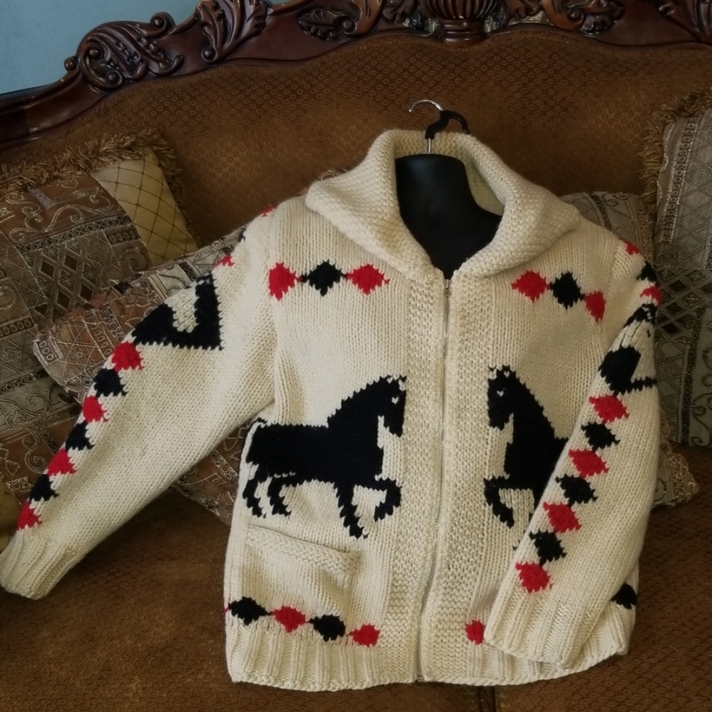 Cowichan sweater